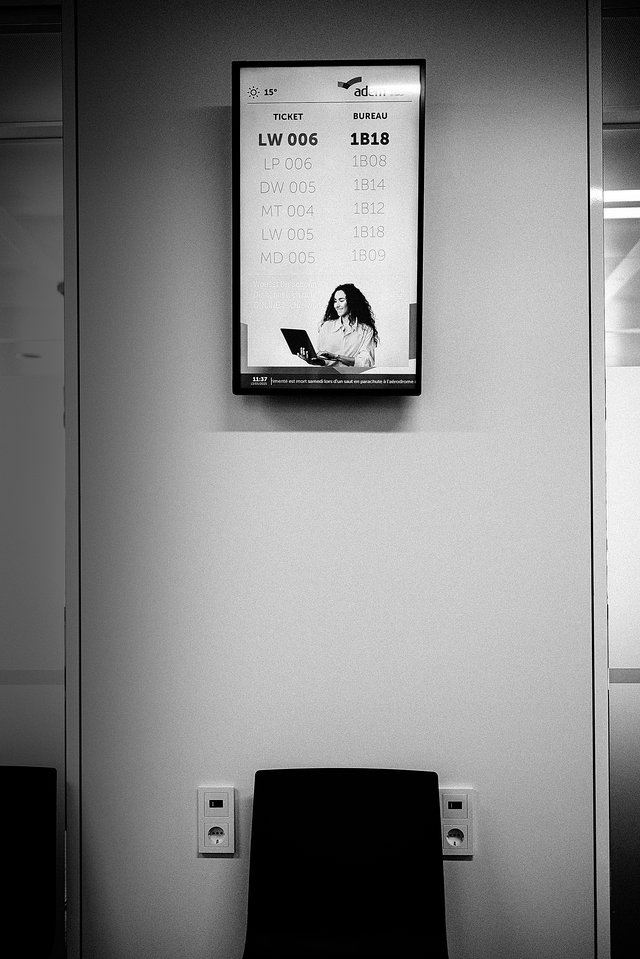 Dans les bureaux  de l’Adem,  à Hamm