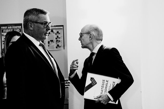 Guy Bley et  Luc Frieden portent la stratégie  de défense nationale