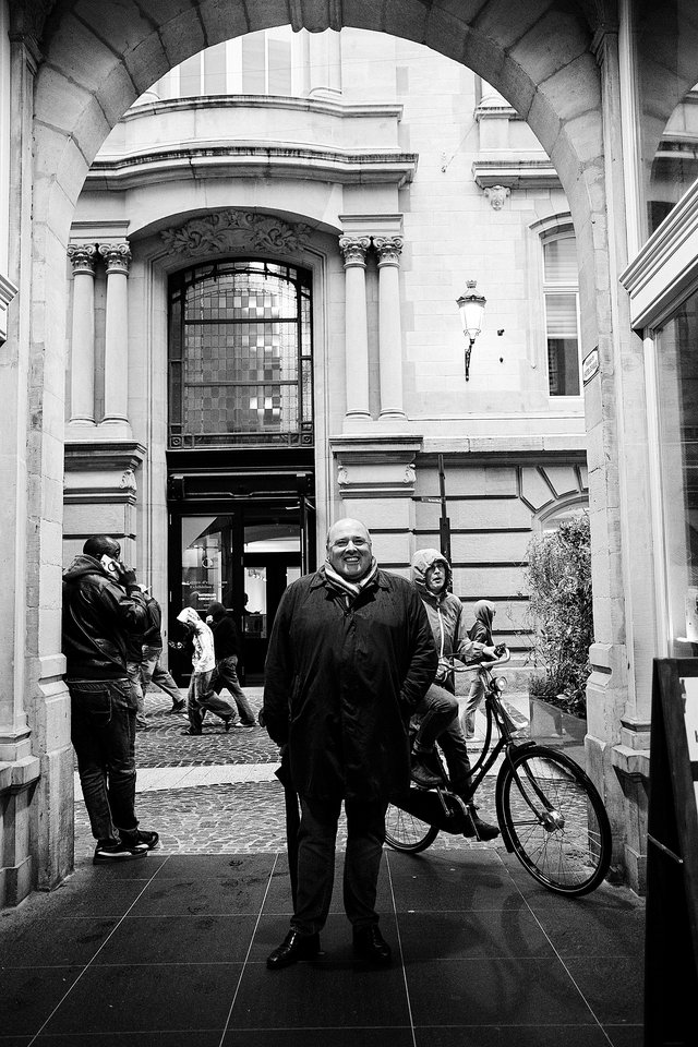 Pierre Reding in der Luxemburger Oberstadt