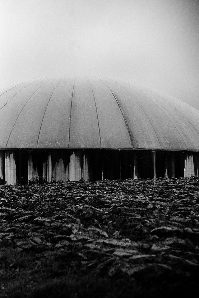 Silo einer Biogasanlage