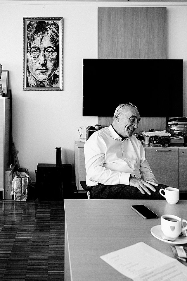 Nico Pundel in seinem Büro