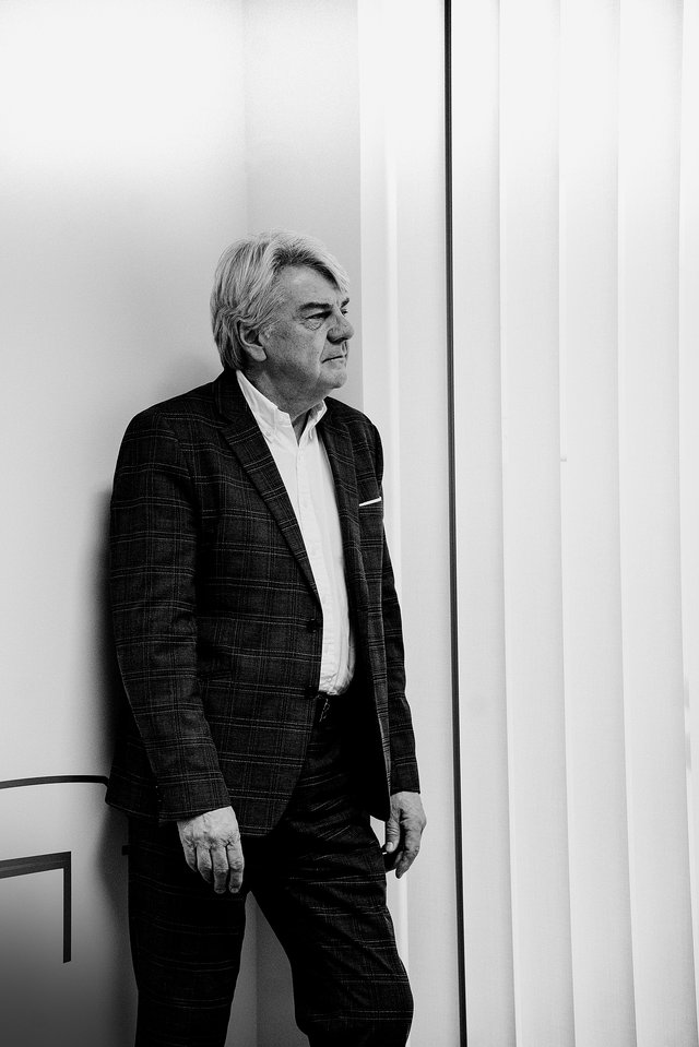 Romain Wolff, ce mardi au siège de la CGFP, route de Longwy