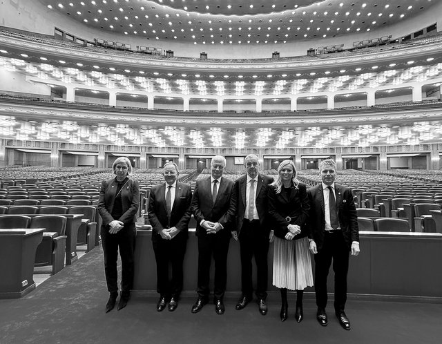 La délégation luxembourgeoise à Beijing,  vendredi dernier