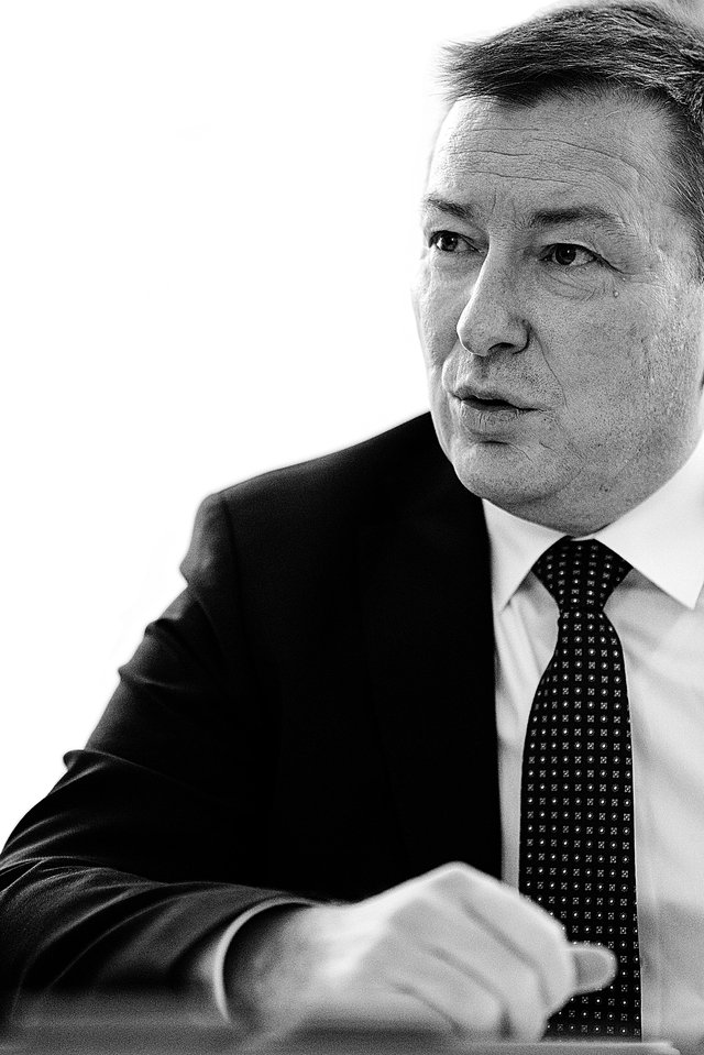 Marc Hansen, ce mardi matin, peu avant son assermentation au Krautmaart