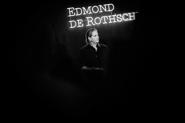 Ariane de Rothschild à Lorient le  3 décembre 2025 pour la présentation du multicoque sponsorisé par son groupe (Gitana)