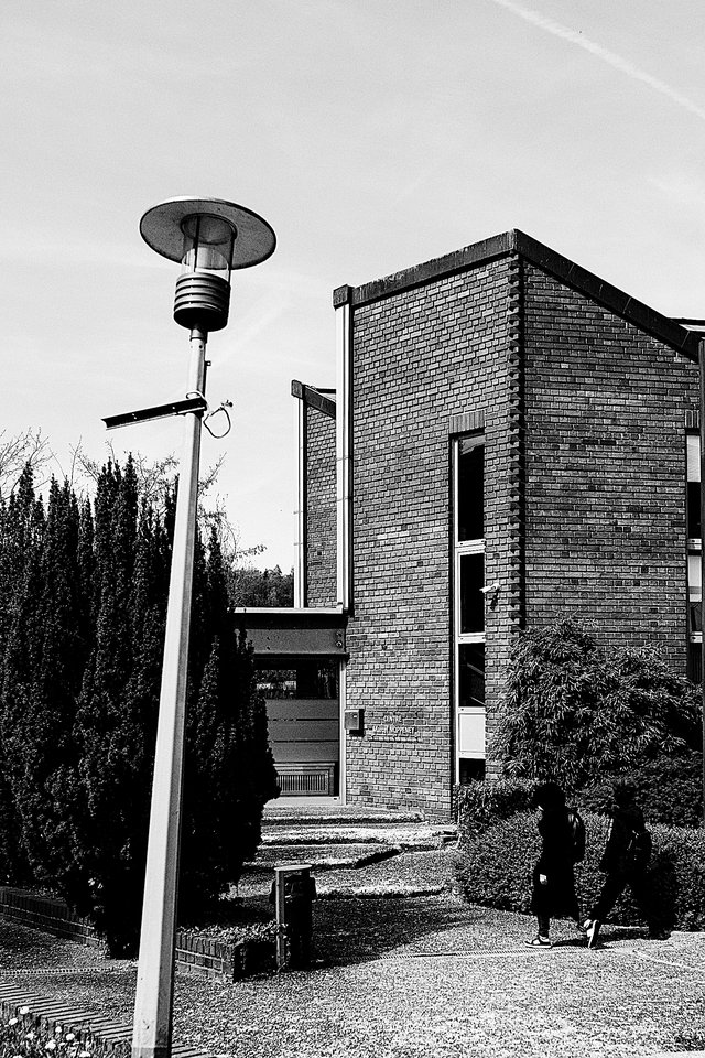 L’entrée du centre Marcel Noppeney,  à Oberkorn