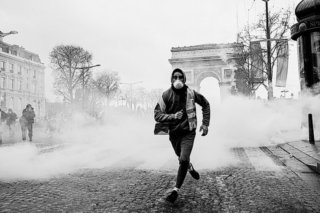 Manifestation des « gilets jaunes » à Paris