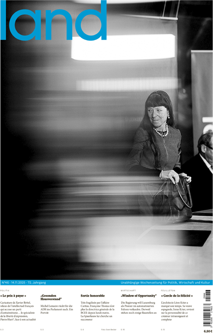 d'Lëtzebuerger Land 14.11.2025