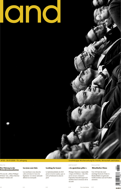 d'Lëtzebuerger Land 30.01.2026