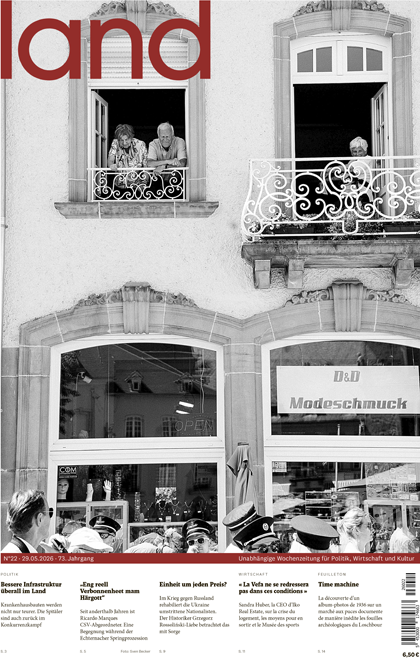 d'Lëtzebuerger Land 29.05.2026